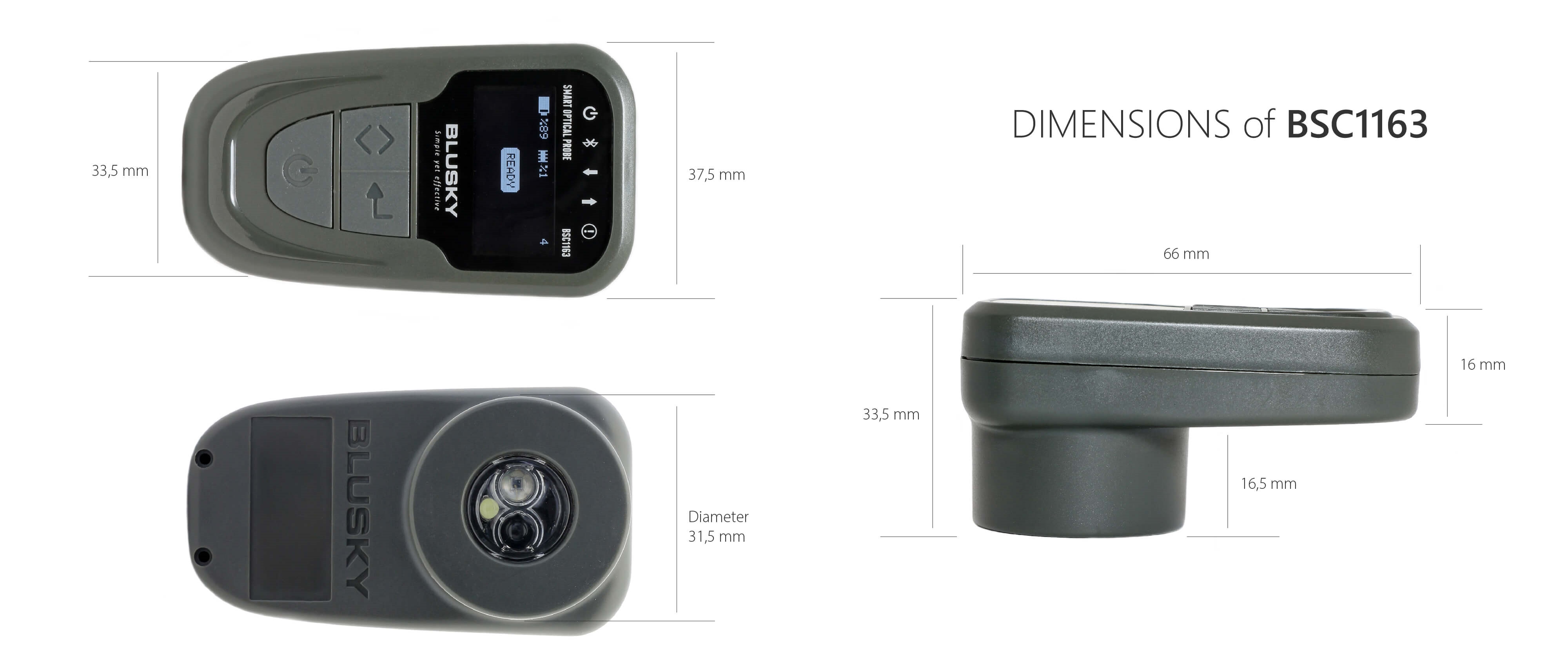 BSC1163 dimensions