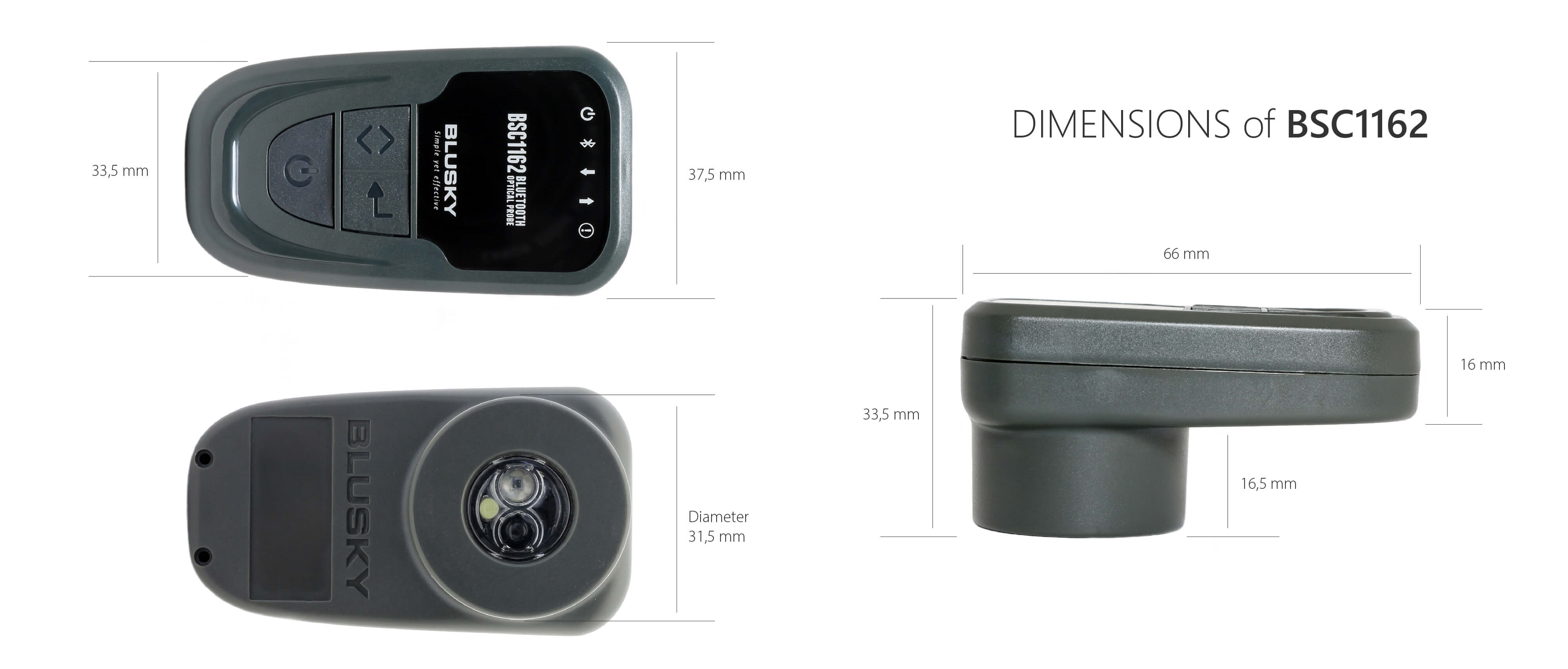 BSC1162 Dimensions